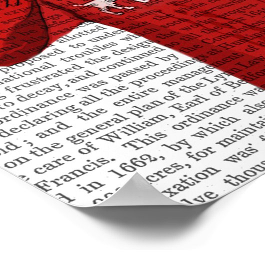 Deer in Ski Sweater Poster (Hoek)