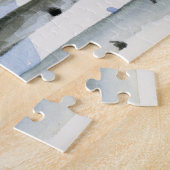 Deer in Snowfall Legpuzzel (Zijkant)