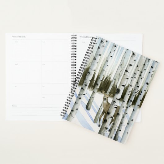 Deer in Snowfall Planner (Display)