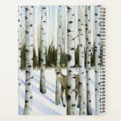 Deer in Snowfall Planner (Achterkant)