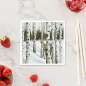 Deer in Snowfall Servet (Insitu)