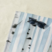 Deer in Snowfall Strandlaken (In situ)