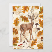Deer in the autumnal forest (Voorkant)