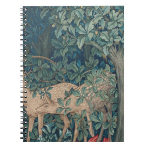 Deer in The Forest, William Morris Notitieboek