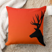 Deer in The Sunset Kussen (Deken)
