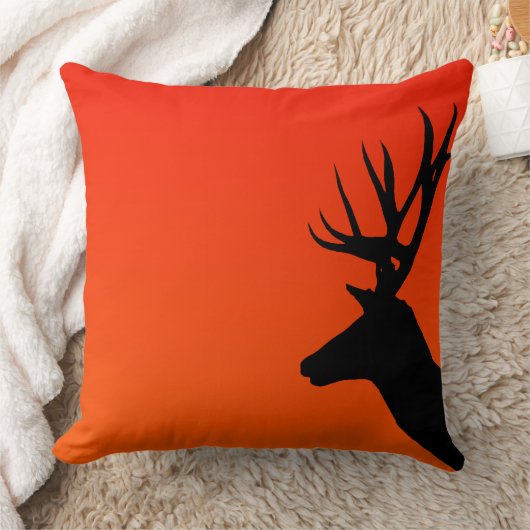 Deer in The Sunset Kussen (Deken)