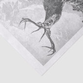 Deer in Tissue Paper High Mountains Tissuepapier (Detail)
