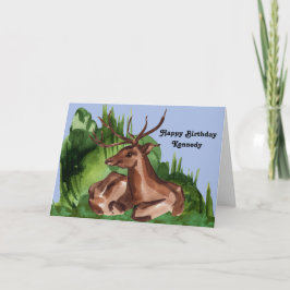 Deer in Wilderness voor Sportsman Kaart