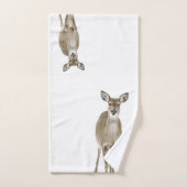 Deer in Winter op Bathroom Towel Set Bad Handdoek (Handdoek)