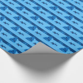 DEER IN WINTER wrapping papier (Hoek)