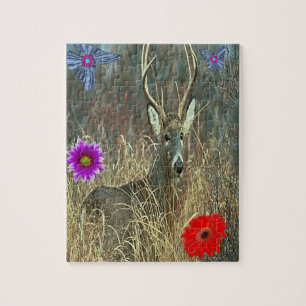 Deer Jigzaag Puzzle Legpuzzel
