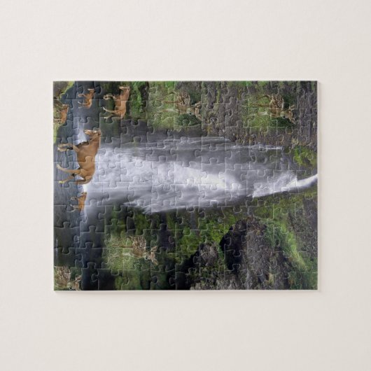 Deer Jigzaag Puzzle Legpuzzel (Horizontaal)