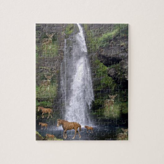 Deer Jigzaag Puzzle Legpuzzel (Verticaal)