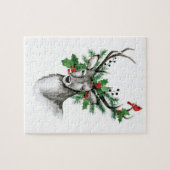 Deer Jigzaag Puzzle Legpuzzel (Horizontaal)