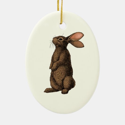 Deer Keramisch Ornament (Achterkant)