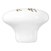 Deer Keramische Knop (Zijkant)