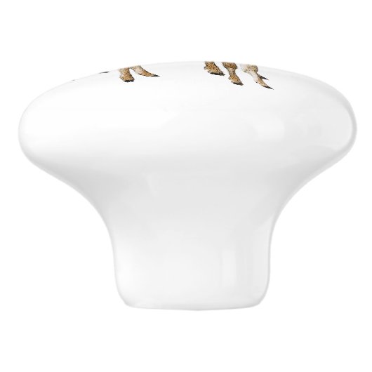 Deer Keramische Knop (Zijkant)