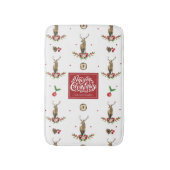 Deer Kerstmis Idyll - persoonlijk Badmat (Voorkant Verticaal)