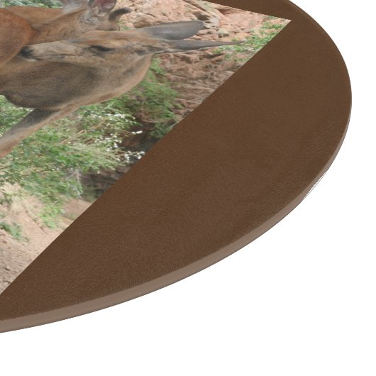 Deer Kissing Snijplank (Hoek)