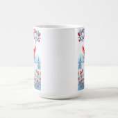 Deer komt voor kardinale keramische mok (Center)