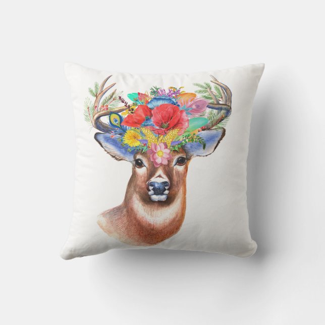 Deer Kussen (Achterkant)