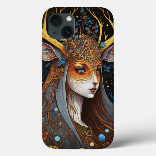 Deer Lady Fantasy Art Case-Mate iPhone Case (Achterkant)