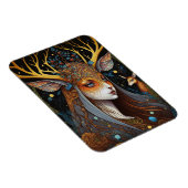 Deer Lady Fantasy Art Magneet (Rechterzijde)