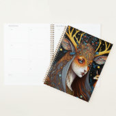 Deer Lady Fantasy Art Planner (Display)