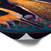 Deer Lady Fantasy Art Poster (Hoek)