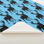 Deer Large Sherpa Blanket Deken (3/4)