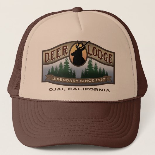 Deer Lodge Trucker Hat Trucker Pet (Voorkant)