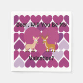 Deer Love Servetten (Voorkant)