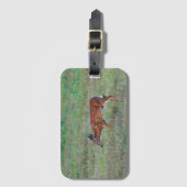 Deer Luggage Tag Bagagelabel (Voorkant (verticaal))