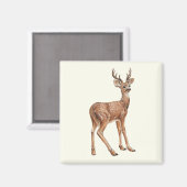 Deer Magneet (Voorkant / Achterkant)