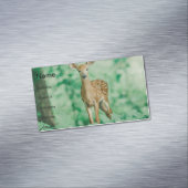 Deer Magnetisch Visitekaartje (Voorbeeld)
