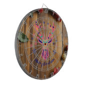 Deer Merry Christmas Dartboard Dartbord (Voorkant Links)