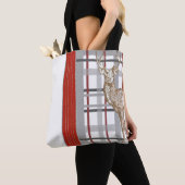 Deer Merry Kerstmis Canvas tassen (Dichtbij)