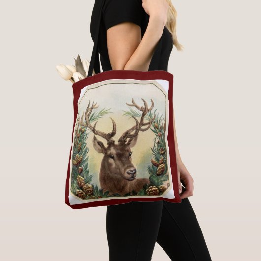  deer met adem tote bag (Dichtbij)