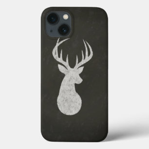 Deer met Antlers Chalk Drawing Case-Mate iPhone Case