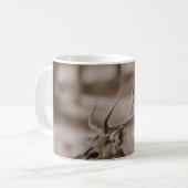 DEER MET ANTLERS KOFFIEMOK (Voorkant links)