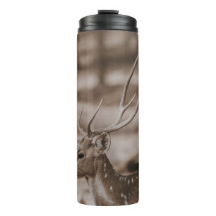 DEER MET ANTLERS THERMOSBEKER