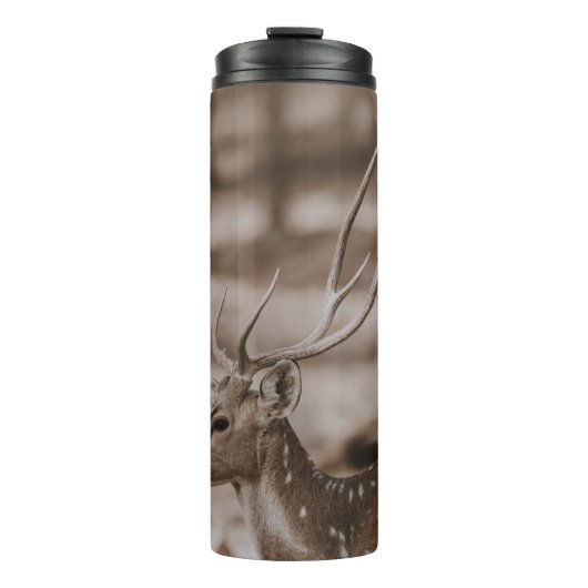 DEER MET ANTLERS THERMOSBEKER (Voorkant)