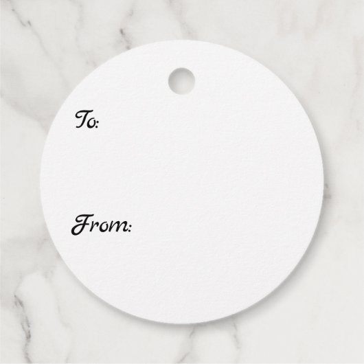 Deer met sneeuwbedekte bomen en sneeuwval bedankjes labels (Achterkant)