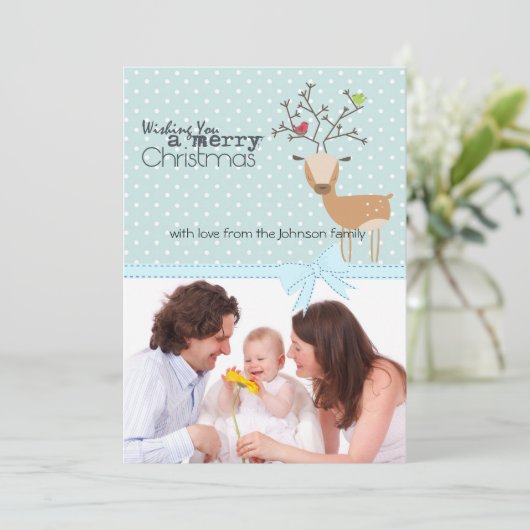 Deer met vogels (Staand voorkant)