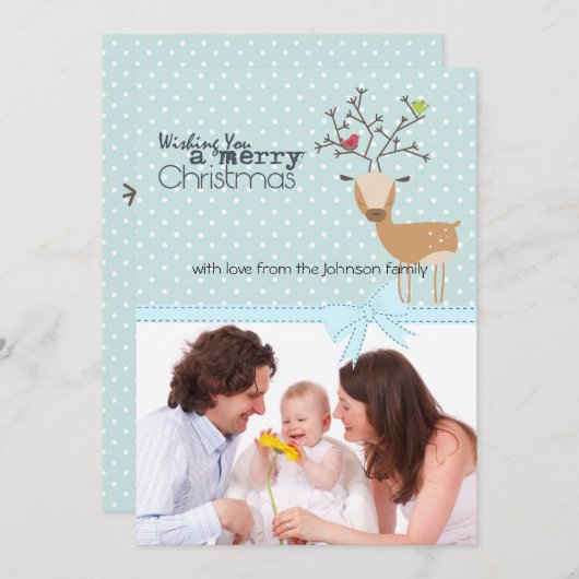 Deer met vogels (Voorkant / Achterkant)