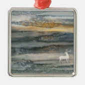 Deer Metalen Ornament (Voorkant)