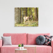 Deer mij canvas afdruk (Insitu (Woonkamer))