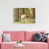 Deer mij canvas afdruk (Insitu (Woonkamer))