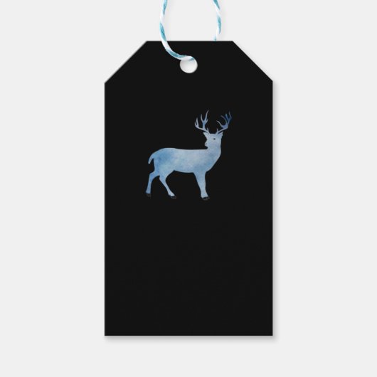 Deer Modern Artistic Design Cadeaulabel (Voorkant)