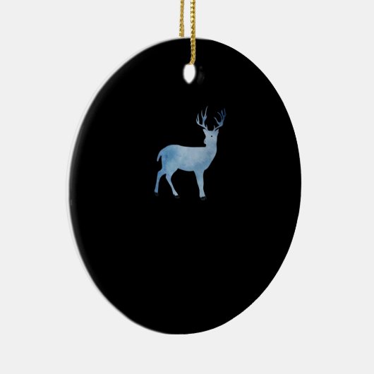 Deer Modern Artistic Design Keramisch Ornament (Rechts)